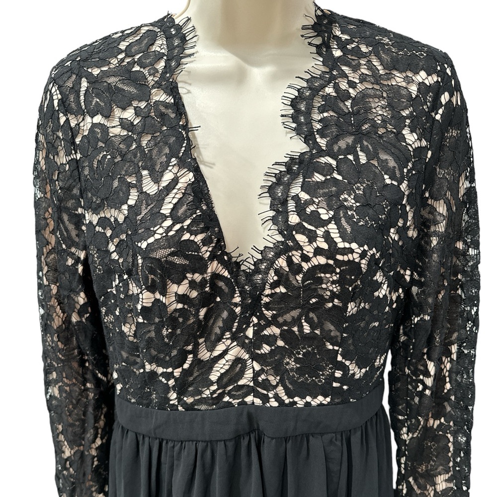 Missguided Laced Black Dress